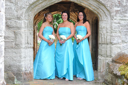 Bridesmaids at Lapworth Church